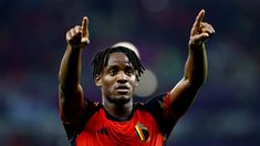 Michy Batshuayi, el autor del gol.
