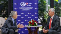 Alberto Fernández mantuvo una reunión bilateral con Miguel Díaz-Canel en Cuba.&nbsp;