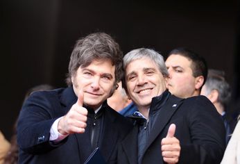 Javier Milei celebró los datos de la inflación de agosto y felicitó a Luis Caputo