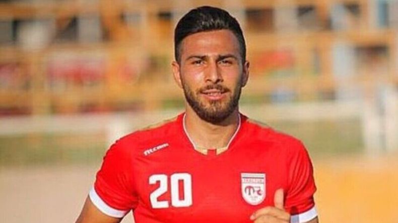 El futbolista Amir Nasr – Azadani fue condenado a muerte por protestar a favor de los derechos de las mujeres.