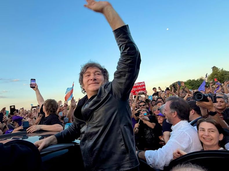 Javier Milei encara la recta final de la campaña de La Libertad Avanza. 