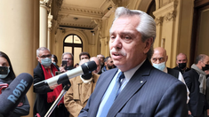 Alberto Fernández habló en el brindis en Casa Rosada por el Día del Periodista. Alberto Fernández habló en el brindis en Casa Rosada por el Día del Periodista.