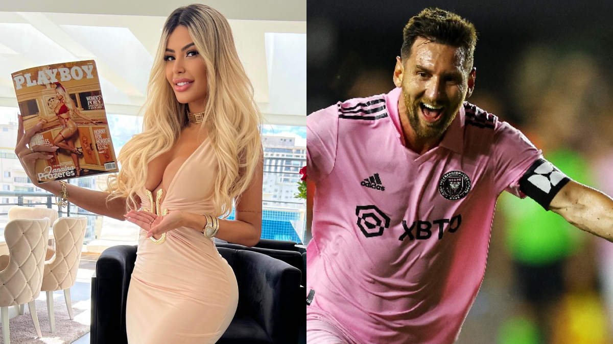 La mujer perfecta le dedicó su tapa de Playboy a Messi con un provocador  mensaje