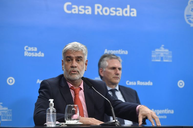El secretario destacó el logro de precio y abastecimiento de una canasta promedio regulada.