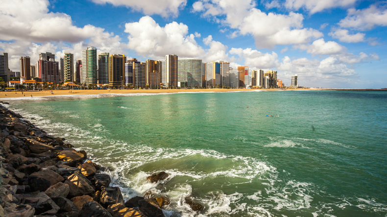 Fortaleza combina playas cálidas