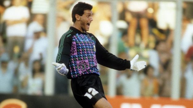 El exarquero fue el héroe durante el periplo de la Selección en Italia 90.