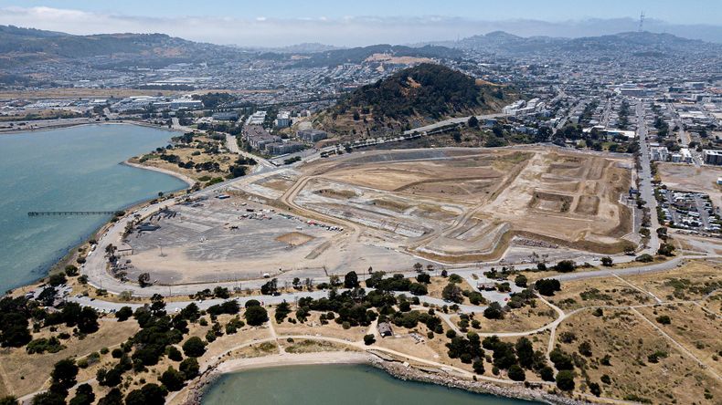 El lugar donde se alzó el Candlestick Park.