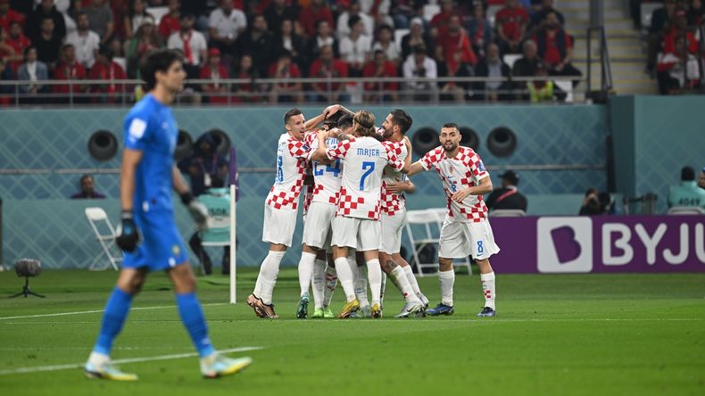 Croacia se metió en el podio del Mundial de Qatar.