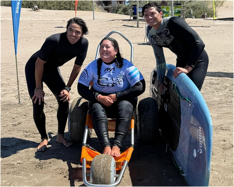 Una figura del surf adaptado de nuestro país ¿Quién es?