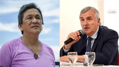 Milagro Sala y Gerardo Morales.