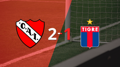 victoria de independiente sobre tigre por 2-1