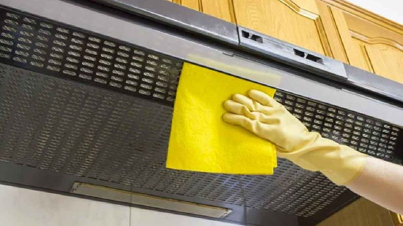 Cómo limpiar el extractor de la cocina