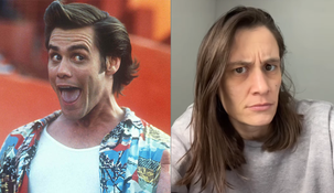 Video: una mujer se volvió viral en Tiktok por ser la doble de Jim Carrey&nbsp;