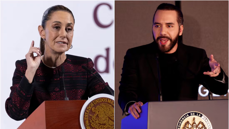 El intercambio entre Bukele y Sheinbaum expone tensiones sobre seguridad y política en América Latina.