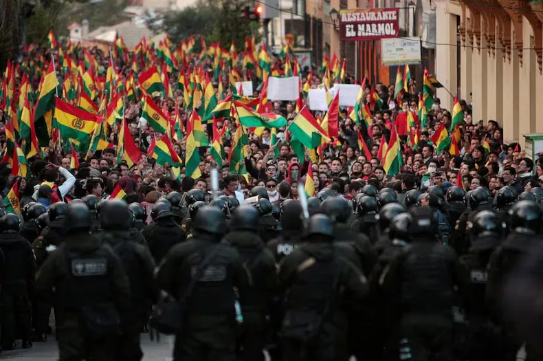 Bolivia atraviesa una nueva crisis política.w