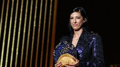 Jenni Hermoso ganó el Premio Sócrates en la gala del Balón de Oro 2024.