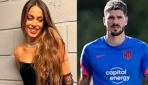 Rodrigo de Paul estuvo con Tini en los Billaboard