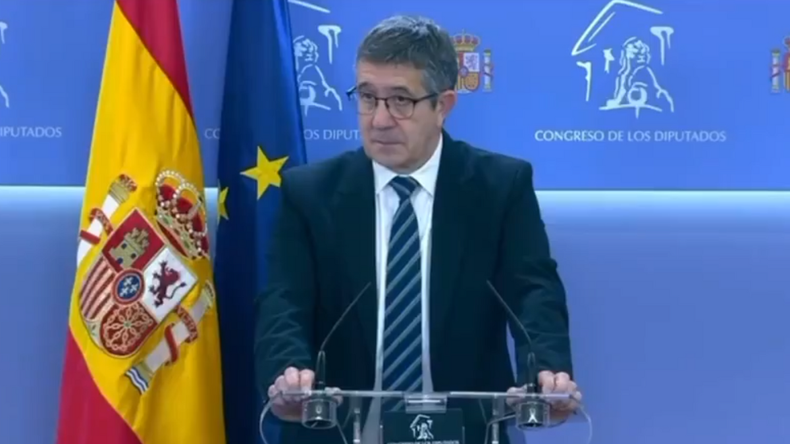 El vocero habló en conferencia de prensa.