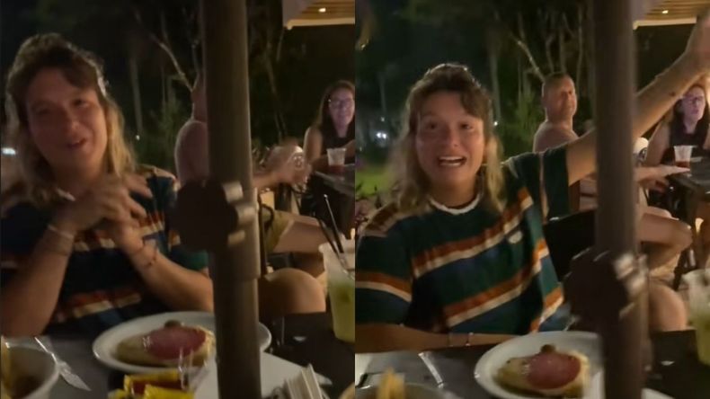 De esta increíble forma la joven logró su objetivo.