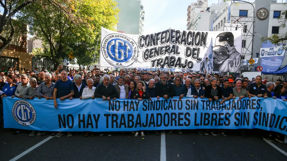 Marcha de la CGT por el Día del Trabajador: ¿hay paro general?