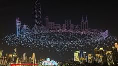 El increíble espectáculo se realizó en Chongqing, en el sureste de China. El increíble espectáculo se realizó en Chongqing, en el sureste de China.