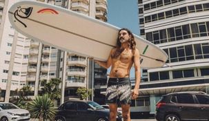 Una estrella mundial de surf para un sábado de fiesta en Chapadmalal