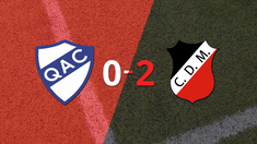quilmes no pudo en casa con deportivo maipu y cayo 2-0