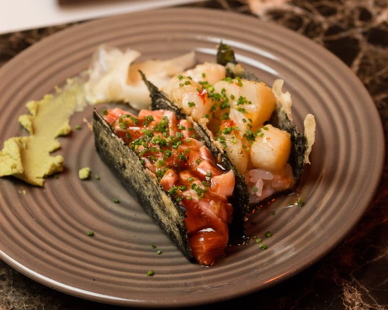 Cuál es la sofisticada barra de sushi de Villa Devoto