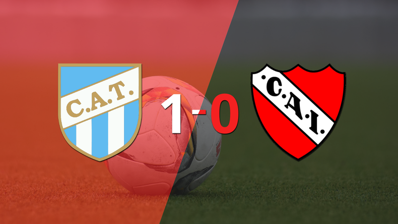 Con lo justo, Atlético Tucumán venció a Independiente 1 a 0 en el Monumental de Tucumán