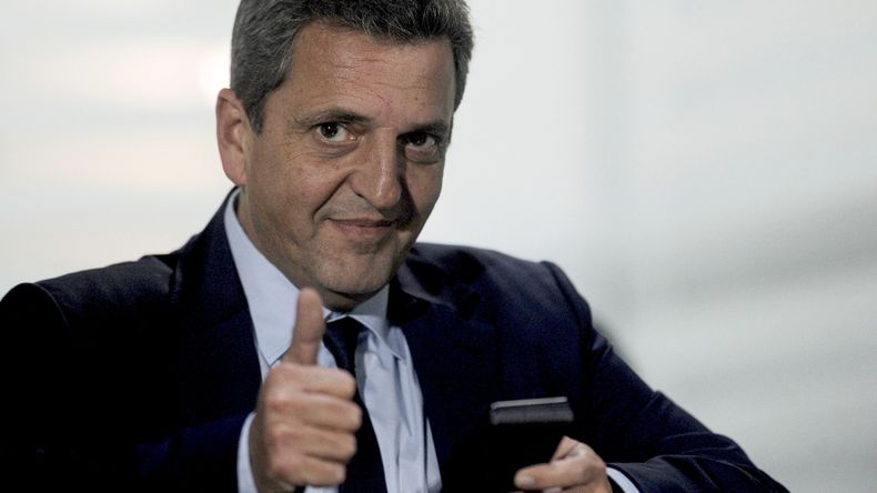 Massa recibió el apoyo de empresarios de la construcción.