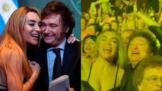 Javier Milei y Fátima Florez cantaron a los gritos en el show de un imitador de Sandro Javier Milei y Fátima Florez cantaron a los gritos en el show de un imitador de Sandro