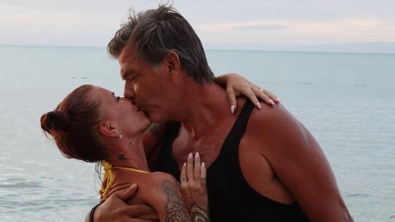 Flor Peña está pareja desde 2013.