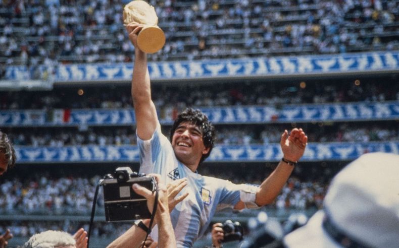 Volvieron a fabricar la camiseta que usó Maradona en el 86: cuánto sale y cómo conseguirla.&nbsp;