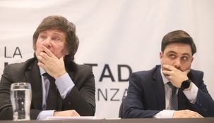 Milei y Marra fueron imputados por la corrida cambiaria de esta semana. Milei y Marra fueron imputados por la corrida cambiaria de esta semana.