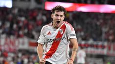 Colidio festeja su gol frente al equipo tucumano. Colidio festeja su gol frente al equipo tucumano.