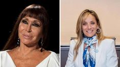 Moria Casán y Malena Galmarini. Moria Casán y Malena Galmarini.