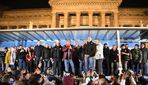 La CGT festejó la mesa sanción en Diputados.&nbsp;