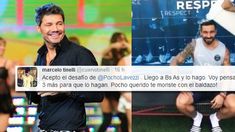 Tinelli aceptó el desafió de Lavezzi y se suma a la campaña del baldazo de agua fría Tinelli aceptó el desafió de Lavezzi y se suma a la campaña del baldazo de agua fría