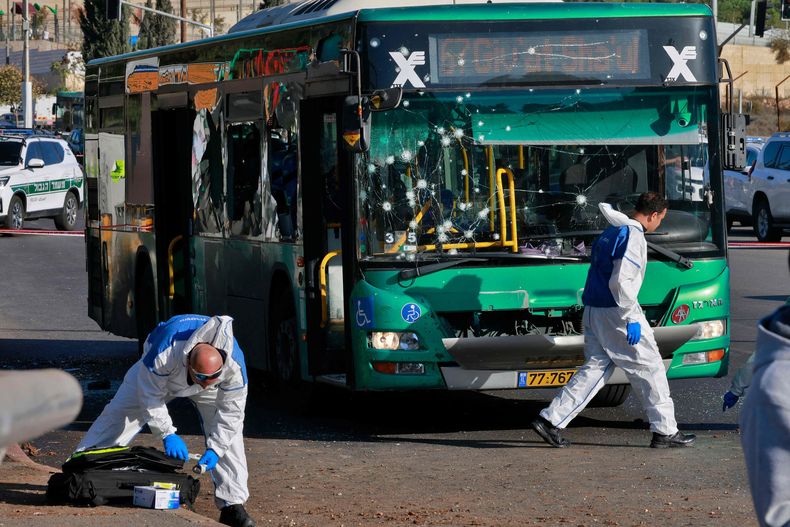 Doble atentado terrorista en Jerusalen.&nbsp;