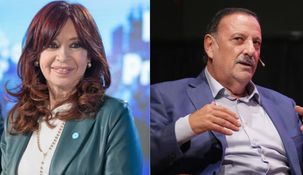 Cristina Kirchner y Ricardo Quintela.