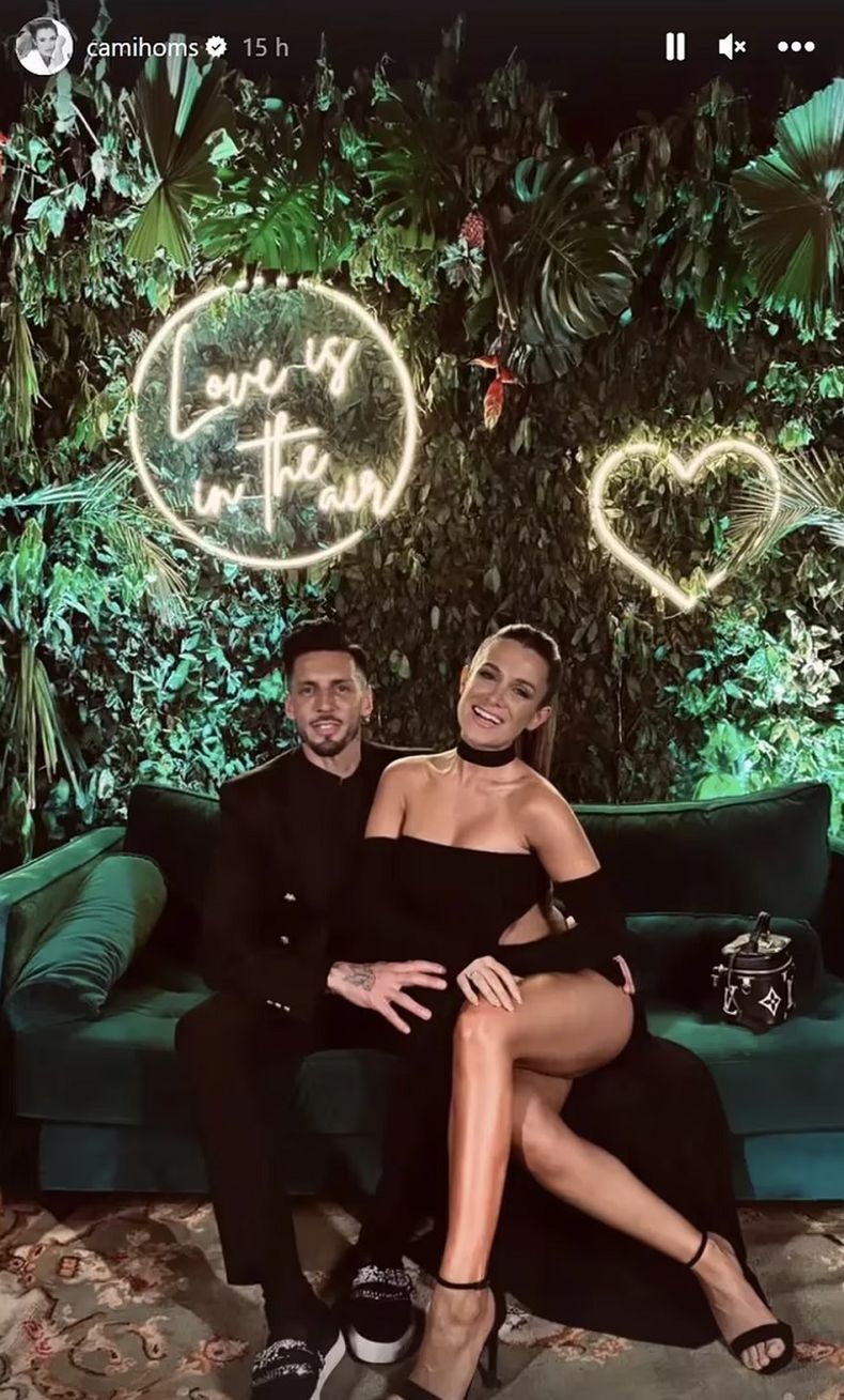 ¿Camila Homs embarazada?