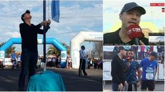 Marcelo Tinelli participó de la maratón de Bolívar, su ciudad natal Marcelo Tinelli participó de la maratón de Bolívar, su ciudad natal