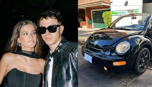 Rusherking le había regalado un New Beetle a la China Suárez. Rusherking le había regalado un New Beetle a la China Suárez.