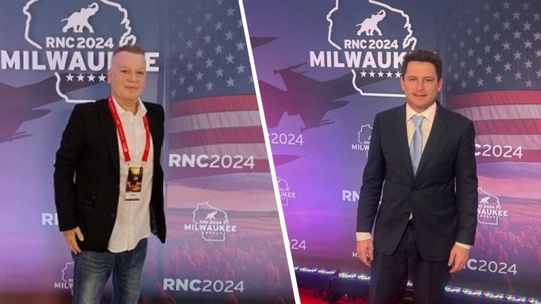 Leandro Rud juuntoa Alex Campbell en Estados Unidos.&nbsp;