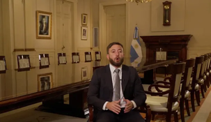 Agustín Laje fue el elegido para conducir el video del Gobierno por el Día Nacional de la Memoria por la Verdad y la Justicia.