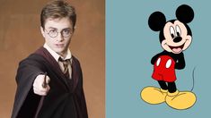Así luciría Mickey si fuese un personaje de Harry Potter según la inteligencia artificial. Así luciría Mickey si fuese un personaje de Harry Potter según la inteligencia artificial.