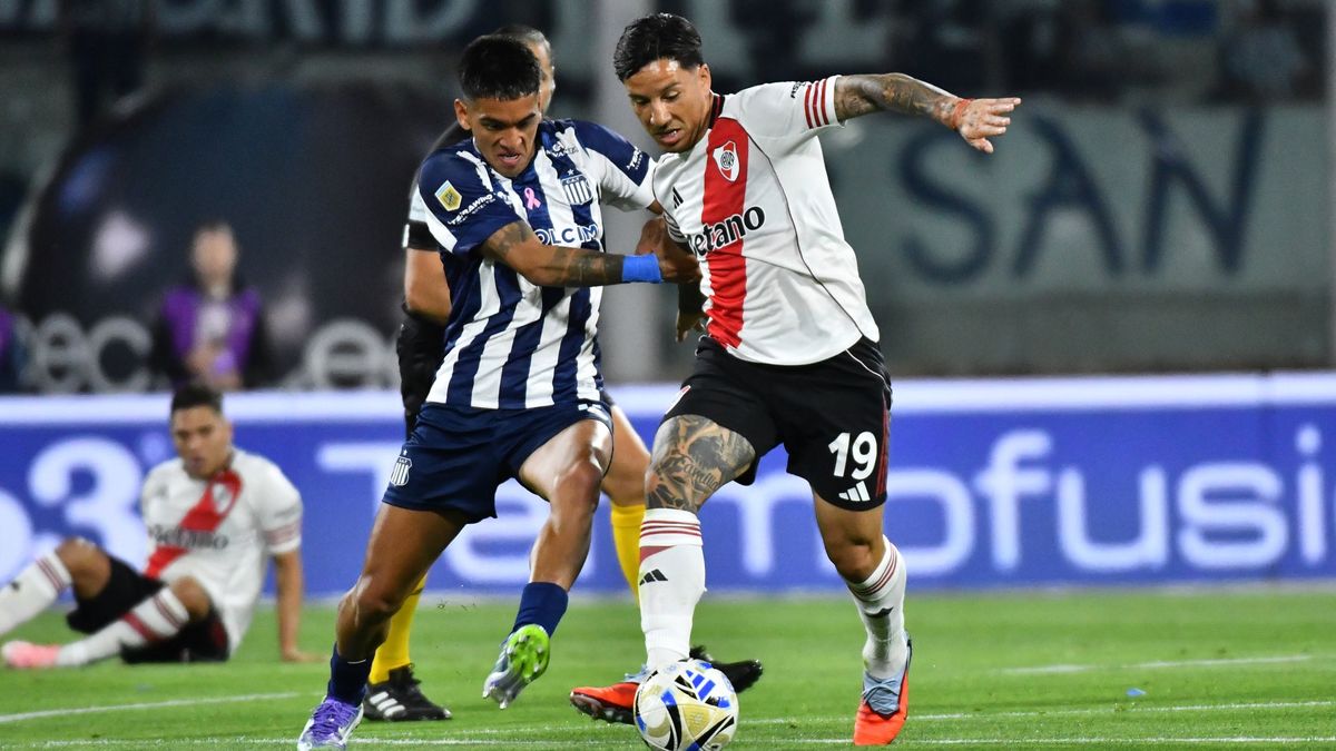 Con poco, River ya le gana 1-0 a Talleres en Córdoba por el Torneo Clausura