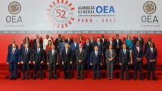 La 52ª Asamblea General de la OEA se desarrolla en Lima, capital de Perú.