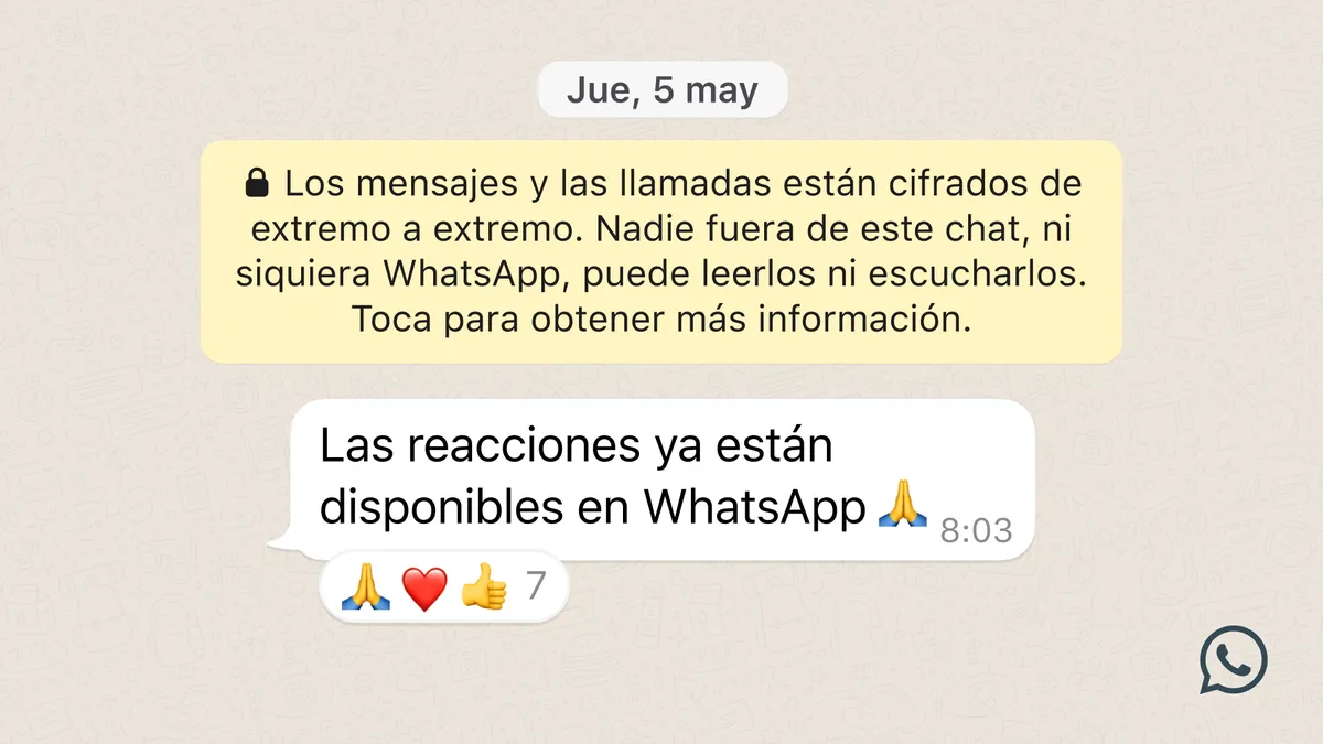 Cómo Desactivar Las Reacciones De Whatsapp En Tres Pasos 8199