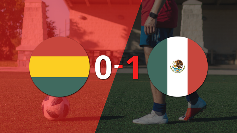 México derrotó 1-0 a Bolivia en un amistoso